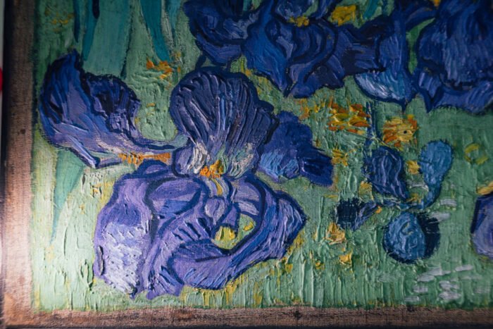 Detail of the printed colour